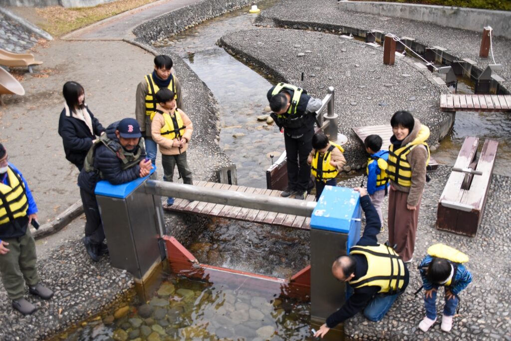 ジャブジャブ広場へ