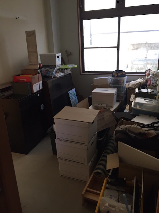 たくさんの荷物