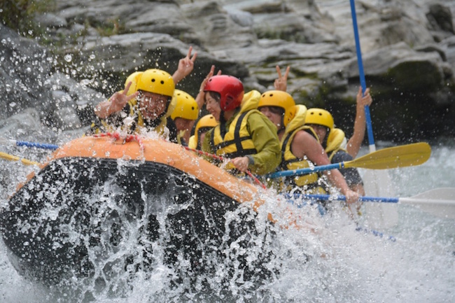 長瀞ラフティング小滝の瀬