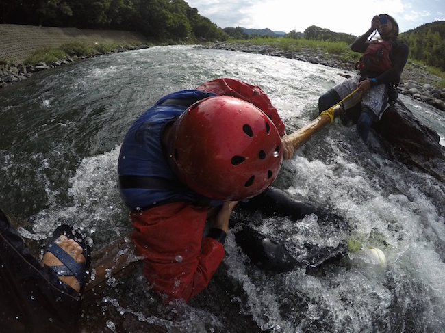 動水圧（ストレーナー）体験