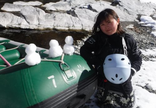 冬のラフティングガイドトレーニングレポートじゃ!