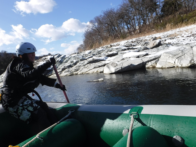 冬季ラフティングトレーニング|アムスハウス&フレンズ