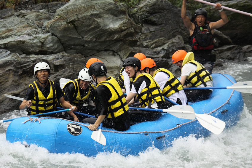 8月30日 金 フォトギャラリー アムスハウス フレンズ 長瀞ラフティング パックラフト